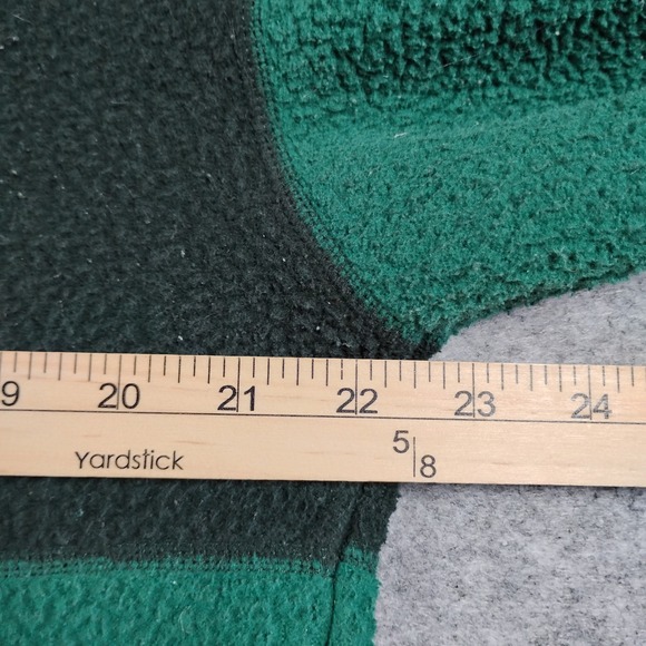 The North Face Cragmont Fleece Snap Neck  Pullover Green Womens Small - Picture 7 of 12